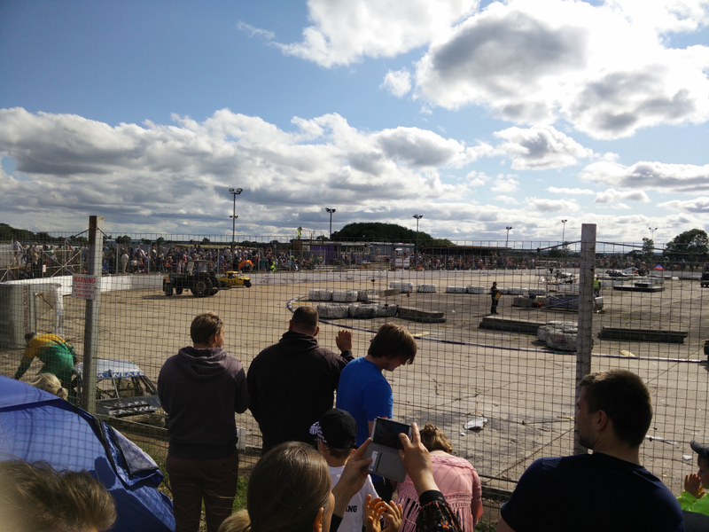 Illustration for article titled Went to watch some Banger racing today